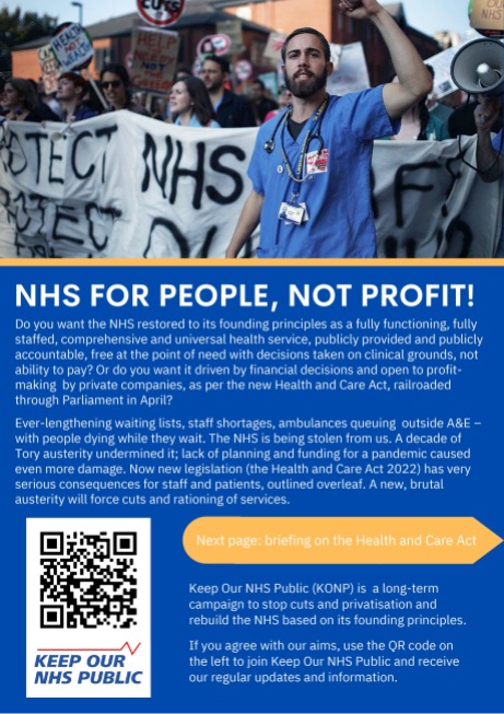 An NHS for People 1